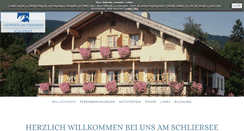 Desktop Screenshot of gaestehaus-am-strandbad.de